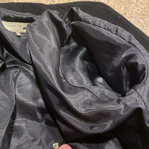 Peruvian Link Alpaca Collection Manta Alpaca Jacket Peru Lined Zip Small - Picture 16 of 17